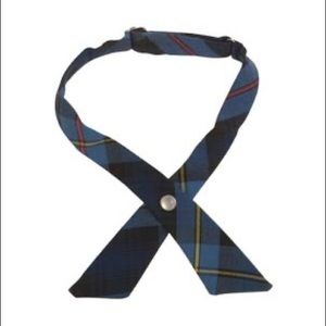 French Toast Adjustable Plaid Bow Tie